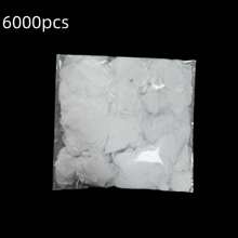 6000pcs/Set White Heart Shape Confetti Pieces For Wedding And Engagement Party, Valentine's Day Heart Confetti, Wedding Gift, Love Confetti, Balloon Filling, Suitable For DIY Celebration, Confetti, Wedding Decoration - Multicolor - View 4