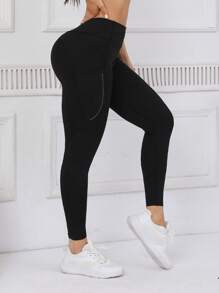High Waist Slimming Leggings For Women, Soft & Stretchy Fabric, Quick Drying Breathable 4-Way Stretch Pants For Hiking, Running, Cycling, Yoga, Sports And Casual Wear