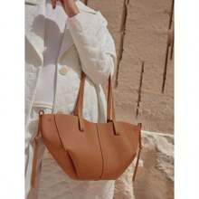 Women Top Handle Bags - Lạc đà - Xem 2