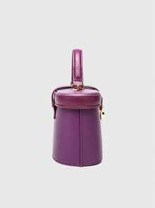 2025 新款硬盒包，大容量女士单肩手提包和斜挎包，优质五金和皮革材质，优雅品质和触感，适合化妆包、零钱包、外出、街头、派对小行李箱