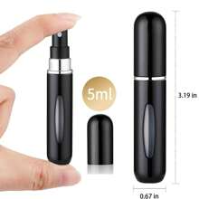 1pc/3pcs/4pcs Travel Perfume Bottle, 5ML Refillable Travel Sprayer, Travel Size Perfume Refill Bottleand Pocket Perfume Dispenser, Travel Bottle And Atomizer Sprayer For Cologne Perfume Holiday Essentials Holiday Travel Essentials Travel Bag Travel Accessories Travel Must Haves Beach Vacation Summer School Accessories Back To School Supplies Stuff
