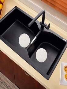 1pc/2pcs White Bathroom Floor Drain Rubber Water Pan Plug