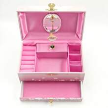 Jewelry Storage Box With Music, Decor With Fairies, Flowers & Ballet Elements, Home Decor, Birthday & Anniversary Gift