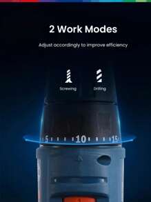 Bosch Professional Cordless GSR120-Li Drill/Screwdriver (Bare Metal + Box) - Multicolor - View 7