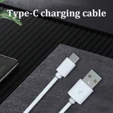 [2 Modelos] ¡Este cable de datos trenzado de dos colores tipo C puede realmente resolver su problema! Mide solo 1m de largo, por lo que no ocupa espacio en su escritorio y facilita la conexión sin importar dónde esté su dispositivo. Teléfonos móviles, tabletas y portátiles, todo puede ser adaptado, y una sola línea puede manejar la carga y la transferencia de datos.