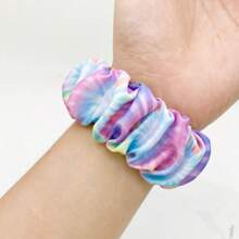 1 peça Pulseira de relógio elástica macia estampada fofa de 20 mm para mulheres, compatível com Samsung Galaxy Watch 6/5/4 40 mm 44 mm/Galaxy Watch 6/4 Classic/Watch 5 Pro Pulseira de 20 mm, compatível com Garmin Vivoactive 3/Venu/Venu 2 Plus - Multicolorido - Ver 5