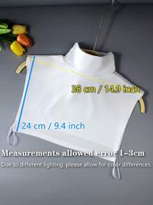 1 pieza Top corto de mujer con cuello alto, recorte de encaje de malla y sin mangas, estilo elegante adecuado para primavera, verano, otoño, invierno