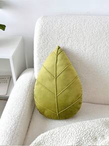 1 Pc Leaf Shaped Decorative Throw Pillow, Sofa And Home Decor Cushion, Apartment Bedroom Accent Pillow Gifts Birthday Graduation - one-size - View 10