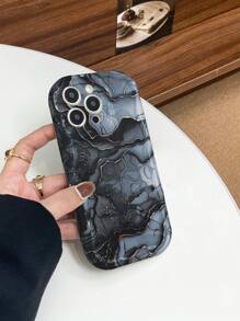 1 件大理石纹 TPU 相机保护防震超薄可爱手机壳适用于 iPhone11 12 13 13ProMax 13ProMax 14ProMax 14ProMax iPhone15 15PRO 15PLUS 15PROMAX 16 16Pro 16Plus 16Promax iPhone17 iPhone17Air iPhone17PRO iPhone17PROmax - 黑色 - 查看 3