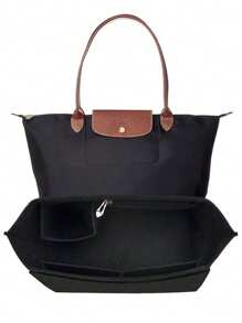 Organiseur de sac à main à insérer pour le sac fourre-tout Le Pliage. Organiseur multi-poches en feutre, sac organiseur avec fermeture éclair. Sac de voyage essentiel