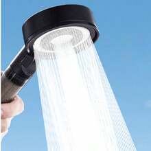 五种模式超强力淋浴喷头，采用优质ABS材质，内置滤芯，净化水质，呵护肌肤，附赠5个备用滤芯，适用于浴室、房车、游艇、户外、旅行拖车和露营车等场所，可替换高压淋浴喷头，多功能增压淋浴喷头，手持花洒，淋浴喷头配件，浴室工具 - 彩色 - 查看 11