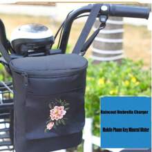 1pc Waterproof Electric Bicycle Storage Hanging Bag, Practical Front Mounted Storage Organizer - Multicolor - View 9