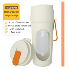 New Juicer Portable Rechargeable Small Juicer Cup Home Multifunctional Juice Blender Juicer - Multicolor - View 5