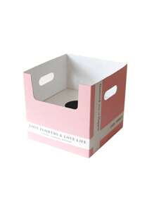 1 pieza de Caja de regalo con planta en maceta, para decoración con macetas de floristería y cafetería, con orquídeas, hortensias, flores frescas y secas