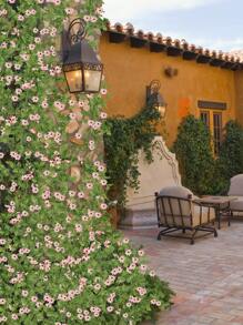 1PC 95 Inch(L) Simulation Flower Vine Home Spring Door Wall Balcony Outdoor Garden Fence Green Plant Beautiful Decoration Gifts Birthday Graduation