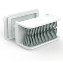 Large Shower Wall Hair Catcher, White Drain Hair Catcher With Silicone Bristle, Hair Trapper, Shower Drain Collector, Hair Grabber, Hair Tub Porcupine, Hair Drain Catcher, Bathtub Protector Reduce Shower Drain Clog And Start Hassle-Free Plumbing Maintenance. No More Chasing Loose Hairs; Let This Drain Protector Be Your Tub's Drain Saver. Back To School - Multicolor - View 14