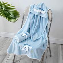 Sanrio Sanrio Characters 3-Piece ‌Cinnamoroll Towel Set - Bath Towel, Hair Dry Turban, Face Cloth - Super Absorbent Quick Dry For Women/Men, Kawaii Travel & Gym Essentials (Hello Kitty, My Melody) - 2025 Best Seller