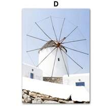 1 件海龟海马珊瑚动物墙面艺术帆布画海报印刷品墙壁适用于客厅家居装饰无框架 - 彩色 - 查看 35