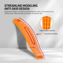 自行车轮胎撬棍，尼龙山地/公路自行车轮胎拆卸工具修理设备 - 橘色 - 查看 2