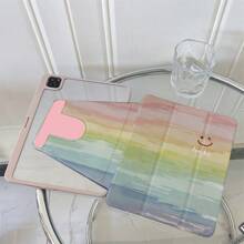 360 ° Rotating Foldable Case To Easily Protect Your IPad: Smart Case Compatible With IPad Air 6, Air 5, 4, And IPad 10 (10.9 Inches) - Apple IPad Pro 2024 Is Perfect For Busy Meetings, Travel Adventures, And Comfortable Family Relaxation - Multicolor - View 6