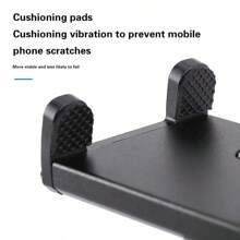 Bicycle Smartphone Holder Bracket, Bike Navigation Mount, Available In Black, Red, Gray For Mountain Bike, Shock-Absorbing Bicycle Phone Holder