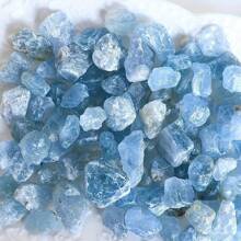 Genuine Natural Rough Raw Blue Celestite Geode Crystal Quartz Cluster For Unique Home Decor