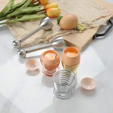 Egg Topper Cutter Stainless Steel Boiled Egg Cutter Shell Scissors Opener For Kitchen Tool Supply Reliable Material: These Egg Shell Openers Are Made Of Stainless Steel Which Is Stable To Use, Not Easy To Rust Or Break