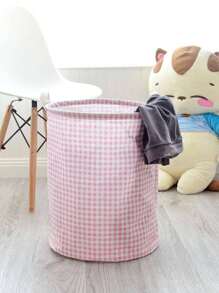 Fabric Storage Basket, Waterproof Lining Foldable Organizer For Clothes And Toys