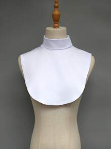 1 pieza Top corto de mujer con cuello alto, recorte de encaje de malla y sin mangas, estilo elegante adecuado para primavera, verano, otoño, invierno