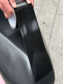 1 Roll Of Cushion Repair Tape, Strong Black Cloth-Based Tape, Sofa Imitation Leather Repair Patch, Sofa Repair Tape Kit, Self-Adhesive Imitation Leather Repair Tape, Suitable For Sofa And Car Seat Cushions, Durable Patches, Suitable For Holes And Carpets In Hotels
