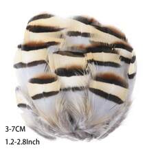 50 件批发天然孔雀野鸡羽毛用于工艺品珠宝制作配件婚礼装饰捕梦网真羽毛