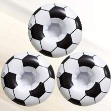 6 Pcs Inflatable Pool Drink Holders Pool Floats Cup Holders Floating Coasters Drink Floats Inflatable Cup Coasters For Adults Swimming Pool Floats Decoration Summer Pool Party