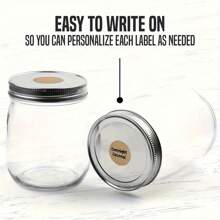 500 pièces Rouleau d'autocollants en papier kraft - Autocollants d'emballage et d'étiquetage pour bijoux, artisanat, organisation, bocaux - Étiquettes adhésives rondes vierges pour propriétaires de magasins et mise en conserve - Kaki - Voir 7