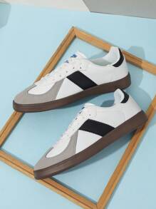 Unisex Casual Shoes, Size 36-45, Women's Casual Shoes & Men's Athletic Shoes, Lace-Up Soft Sole Flat Comfortable Men's Shoes, Lightweight Low-Top Daily Wear Shoes