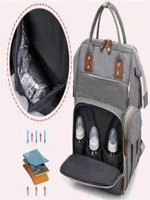 Portable Mommy Bag Backpack Lightweight Multifunctional Large Capacity Maternity Bag For Mom