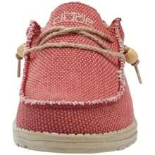 HEYDUDE Sneakers Wally Braided voor Man in kleur Rood ✅ Levering binnen 3-5 dagen