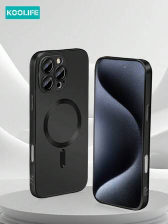 1 件 Koolife 磁性无线充电 Magsafe 软硅胶手机壳，超薄哑光饰面，防摔金属涂层，全摄像头保护，一体式按钮设计，兼容 17 Pro Max/17/17 Pro/17 Air/11/12/12 Pro/12 Pro Max/13/13 Pro/13 Pro Max/14/14 Plus/14 Pro/14 Pro Max/15/15 Pro/15 Plus/15 Pro Max/16/16 Pro/16 Plus/16 Pro Max