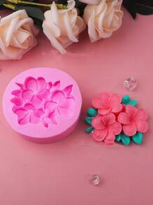 1pc Eggflower Silicone Mold, Minimalist And Practical Multipurpose - Pink - View 3