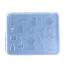 Bear Doctor Resin Casting Mold, Silicone Mold Accessories, Resin Liquid Mold, Resin Keychain Silicone Mold, Resin Molds - Silicone - View 5