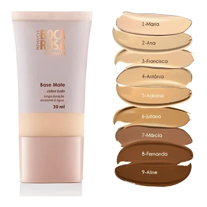Boca Rosa Base Líquida Matte Perfect -30ML Festa Junina
