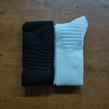 1/2 Pares de calcetines profesionales de fútbol americano, calcetines de tripulación extra largos para adultos con amortiguación acolchada y unicolor, para béisbol/fútbol