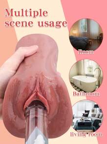 Real Vaginal Pussy Tight Anus For Men Masturbator Adult Pleasure Sex Toys,Realistic Vagina Pussy No Vibrator Masturbation Cup Male Mastubator Erotic Sexual Toy, Artificial Vagina Masturbation Soft Stick For Men's Masturbation Toys Sex Shop