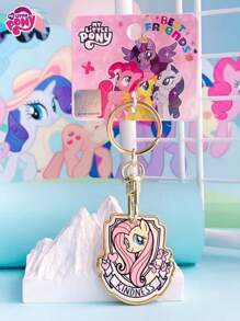 1 件  角色 Twilight Sparkle、Rainbow Dash、Pinkie Pie 亚克力吊坠钥匙扣，适用于背包、钥匙、学校文具和各种挂饰，可作为送给朋友、家人、同事的可爱礼物，全年适用