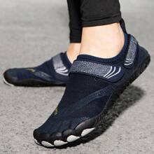 Women's New Casual Sports Beach Shoes, Lightweight Comfortable Flexible Rubber Outsole, Breathable Upper Allow Barefoot Wear, Suitable For Hiking, Camping, Trekking, Cycling, Swimming - Dark Blue - View 6