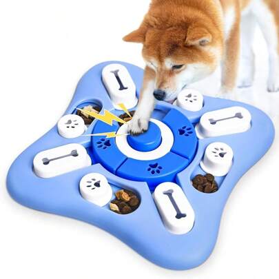 Dog Intelligence Training Toy - Puzzle Feeding Device For Small/Medium/Large Dogs - Puppy Keep Game - Snack Interactive Slow Food Device - No Battery Required-Dog Cat Pet Things,Dog Accessories Dog Stuff