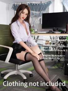 2025 Upgraded TPE Full-Size Sex Doll, Suitable For Adult Male Sex Toys, Used For Male Masturbation Orgasm, Can Be Placed In Different Positions, Tight Vagina And Anus, Such As 3D Tunnel, Soft Jelly Breasts, Big Breasts, Plump ButtocksSeller.  Does Not Include Clothing