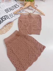 Modal With Feminine - Khaki - View 3