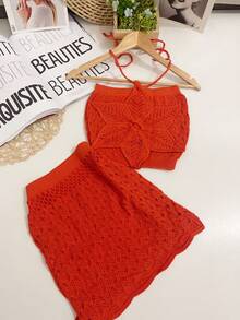 Modal With Feminine - Burnt Orange - View 4