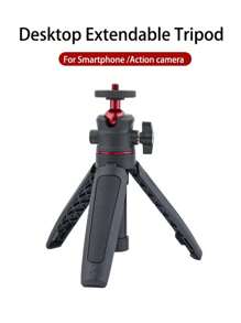 Desktop Tripod Expandable Mini Tripod, Portable Collapsible Phone/Camera Tripod Stand For Live Streaming, Vlogging, Selfie