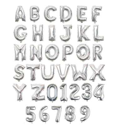 1pc 16-Inch PE Balloon In Gold, Silver, Blue, Rose, Champagne, Or Ombre Color With Letters A-Z And Numbers 0-9 For Birthday Party Decoration And Scene Layout, Back To School Valentine Day